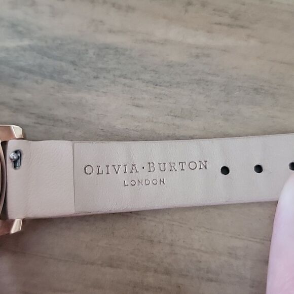 Olivia Burton rose gold floral watch - Picture 4 of 7